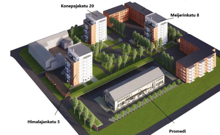 Pro Apartments 2 Вааса Экстерьер фото